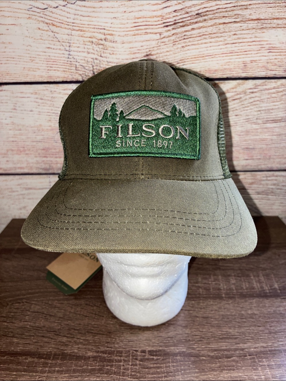 NWT Filson Olive LOGGER MESH CAP